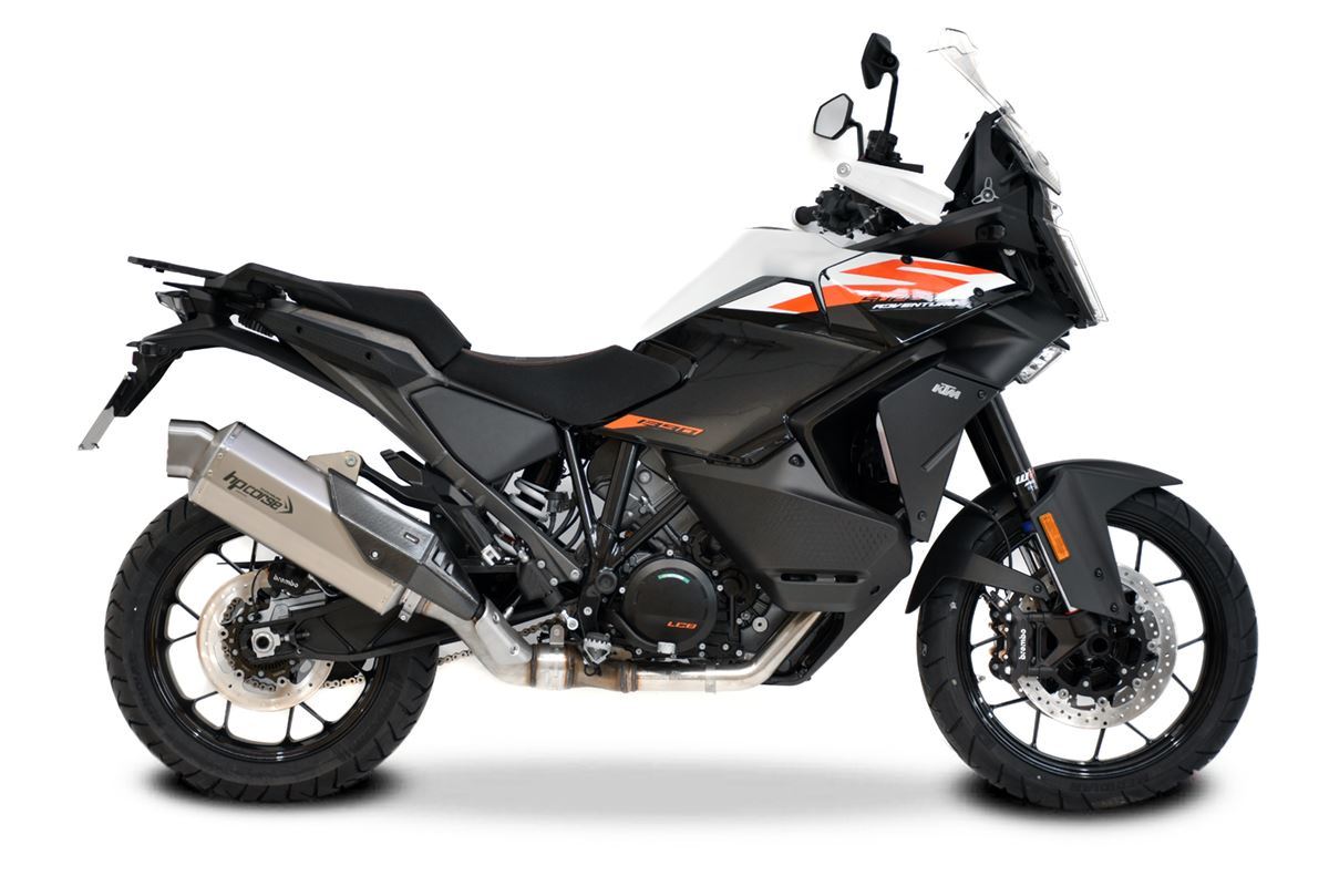 Scarico Hp Corse KTM - 1390 SUPER ADVENTURE 4-TRACK RR TITANIUM- BLACK