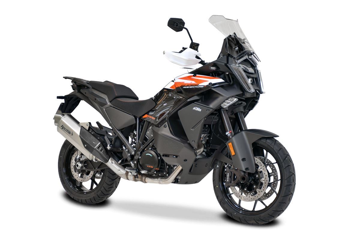 Scarico Hp Corse KTM - 1390 SUPER ADVENTURE 4-TRACK RR TITANIUM- BLACK