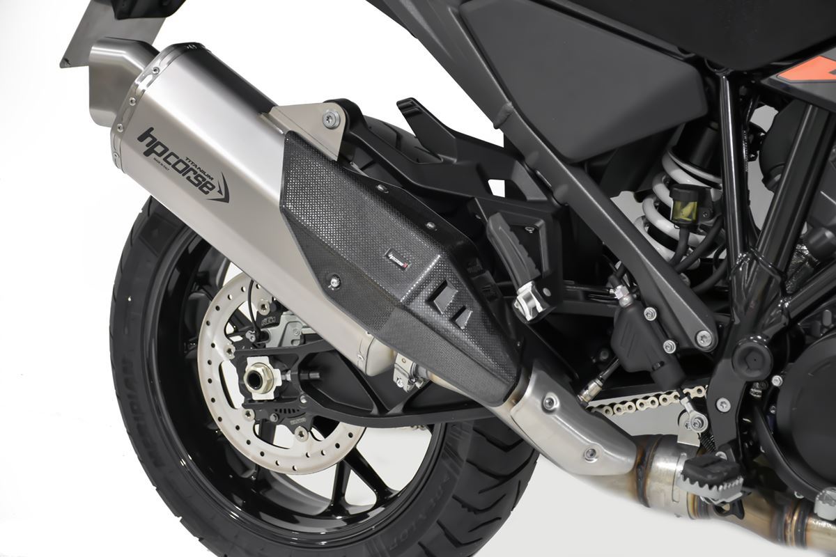 Scarico Hp Corse KTM - 1390 SUPER ADVENTURE 4-TRACK RR TITANIUM- BLACK
