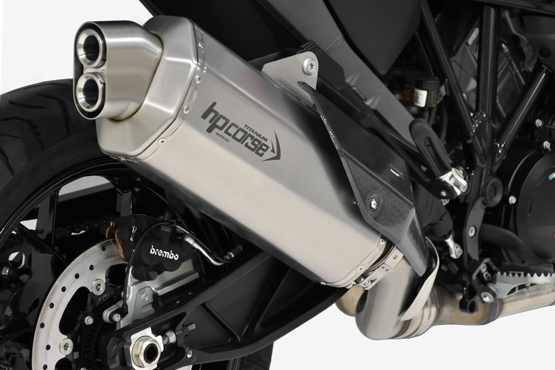 Scarico Hp Corse KTM - 1390 SUPER ADVENTURE 4-TRACK RR TITANIUM- BLACK
