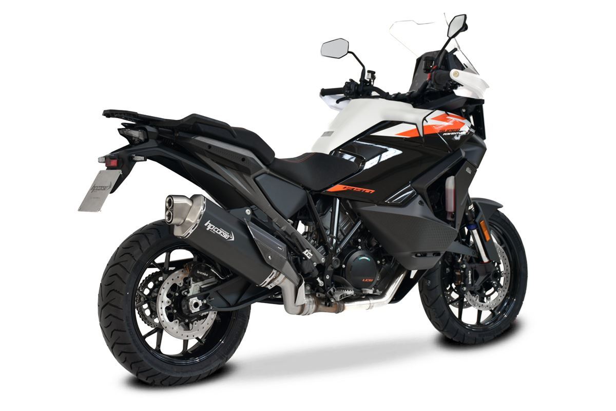 Scarico Hp Corse KTM - 1390 SUPER ADVENTURE 4-TRACK RR TITANIUM- BLACK
