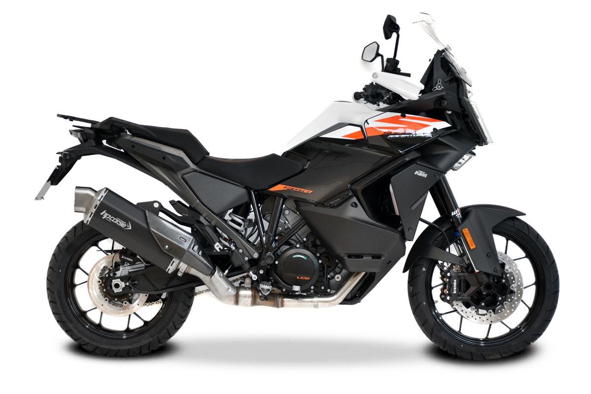 Scarico Hp Corse KTM - 1390 SUPER ADVENTURE 4-TRACK RR TITANIUM- BLACK