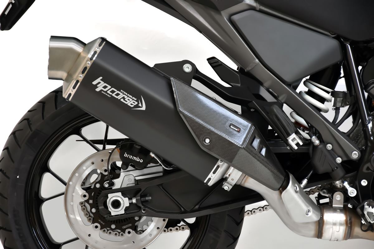 Scarico Hp Corse KTM - 1390 SUPER ADVENTURE 4-TRACK RR TITANIUM- BLACK