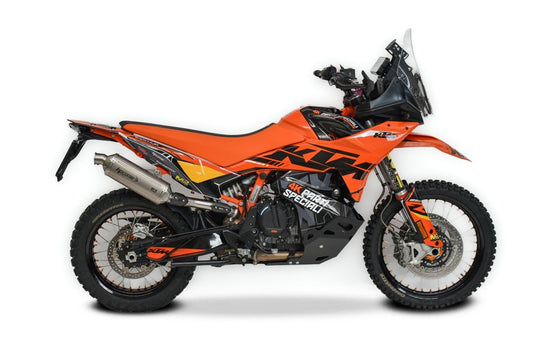 Scarico Hp Corse -KTM - 890 ADVENTURE R 2021-2026- SP-2 SHORT TITANIUM