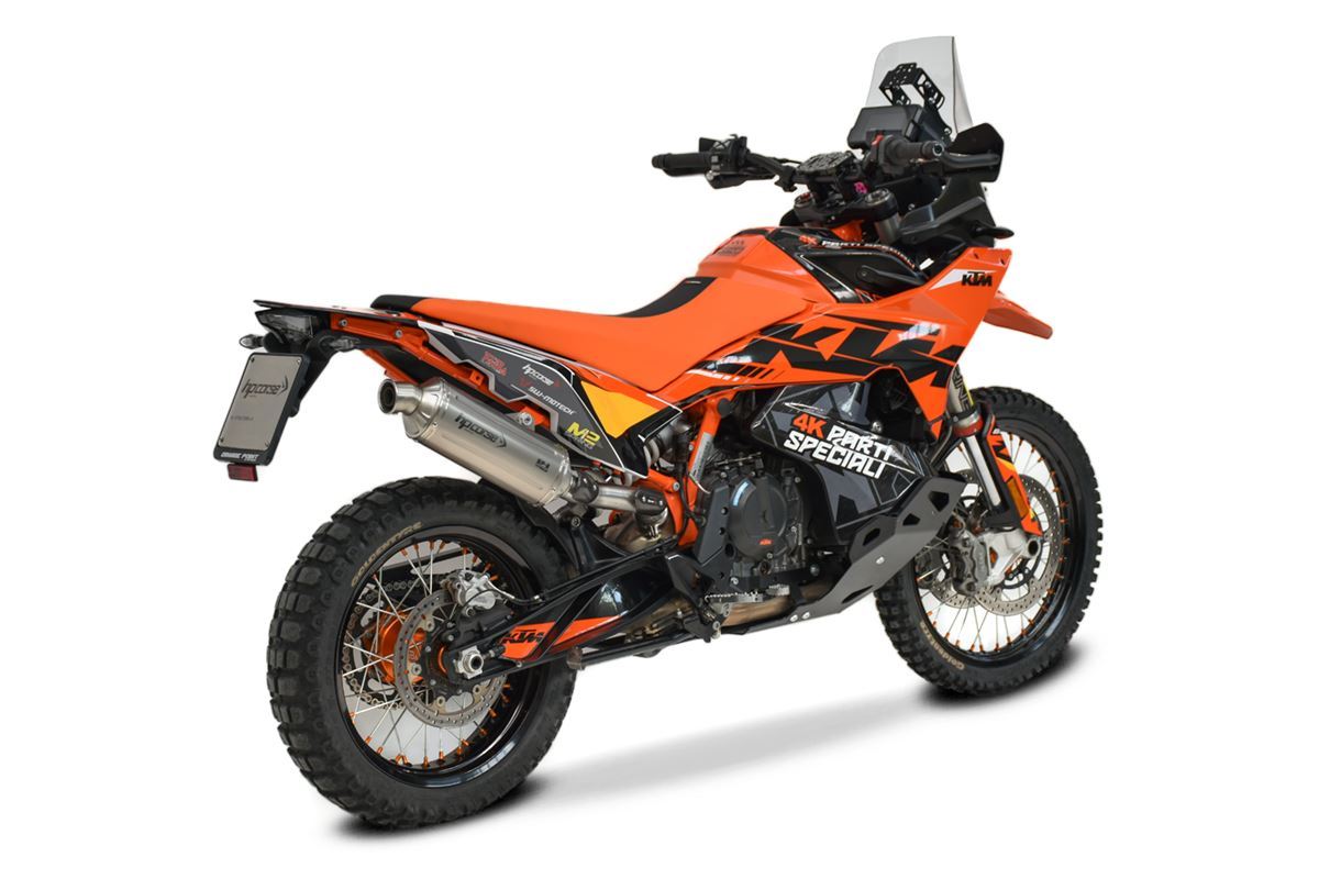 Scarico Hp Corse -KTM - 890 ADVENTURE R 2021-2026- SP-2 SHORT TITANIUM