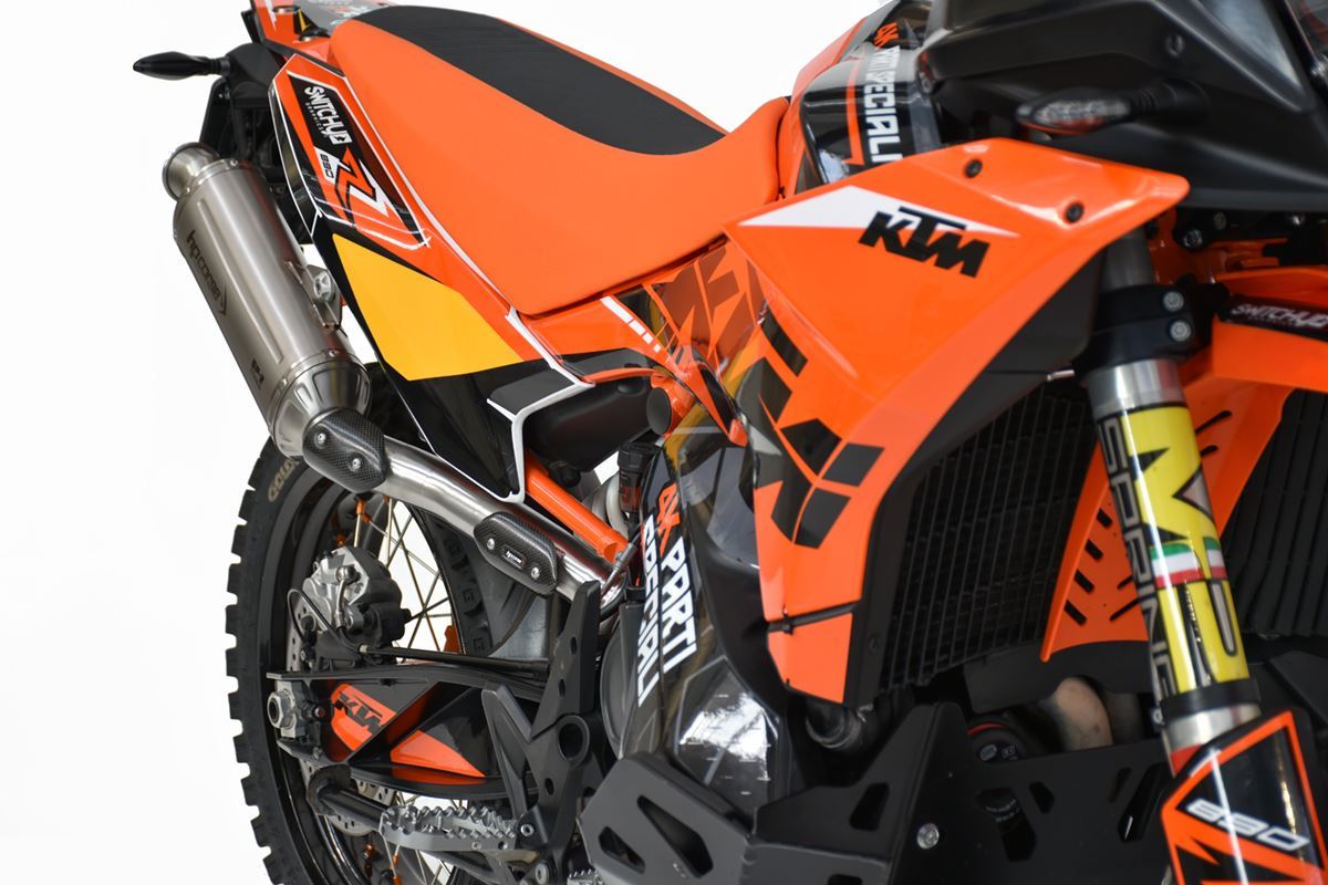 Scarico Hp Corse -KTM - 890 ADVENTURE R 2021-2026- SP-2 SHORT TITANIUM