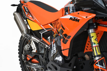 HP Corse Exhaust -KTM - 890 ADVENTURE R 2021-2026- SP-2 SHORT TITANIUM