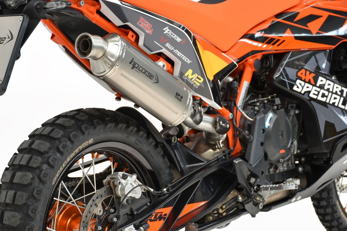 Scarico Hp Corse -KTM - 890 ADVENTURE R 2021-2026- SP-2 SHORT TITANIUM