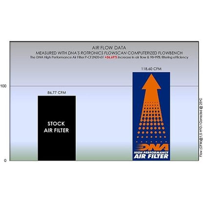 Filtro Aria DNA CF Moto 250 CL-X (22-26) P-CF2N20-01
