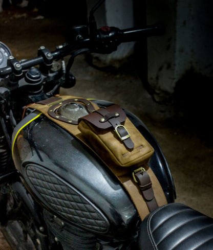 HUNTER 350 - LEDER-TANKABDECKUNG - ROBUST &amp; ROBUST