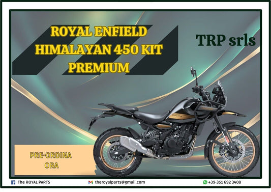 Kit Protezione Royal Enfield Himalayan 450- ALLUMINIO