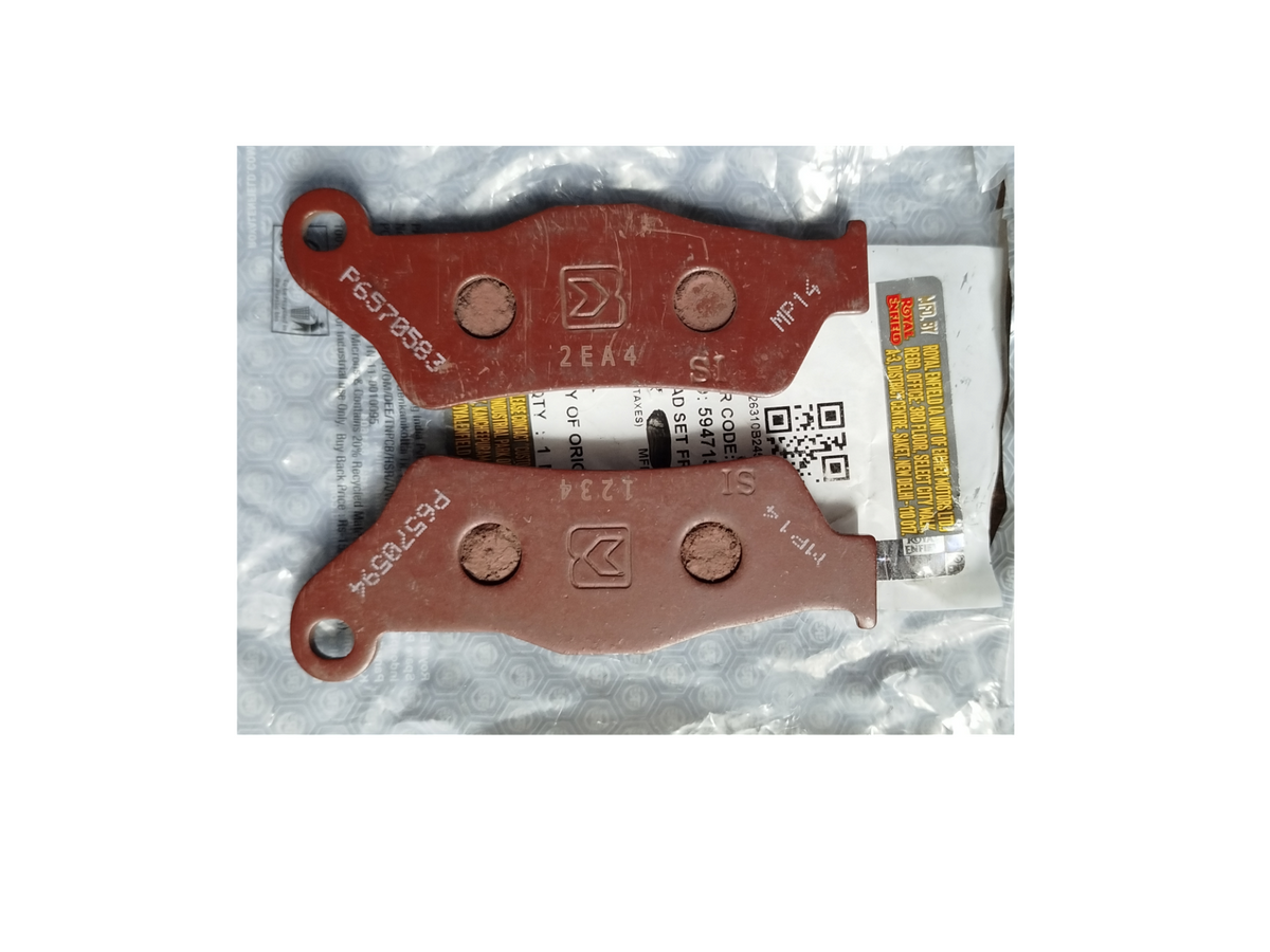 Royal Enfield Juego de pastillas de freno delantero -594715/A
