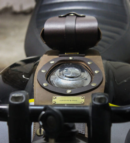 HUNTER 350 - LEDER-TANKABDECKUNG - ROBUST &amp; ROBUST