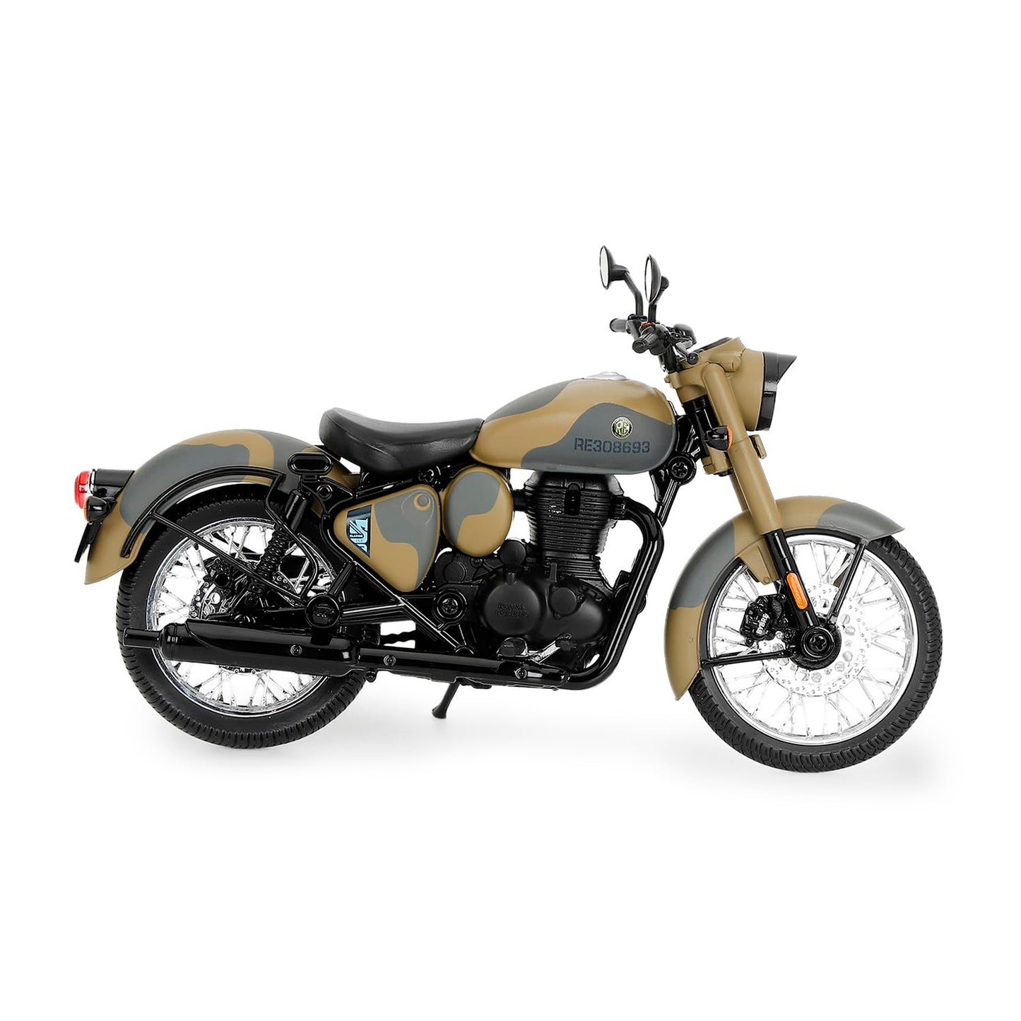 Modellino Royal Enfield New Classis 350 Scala 1:12