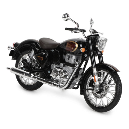 Royal Enfield Classic 350 Redditch Green Modell im Maßstab 1:12