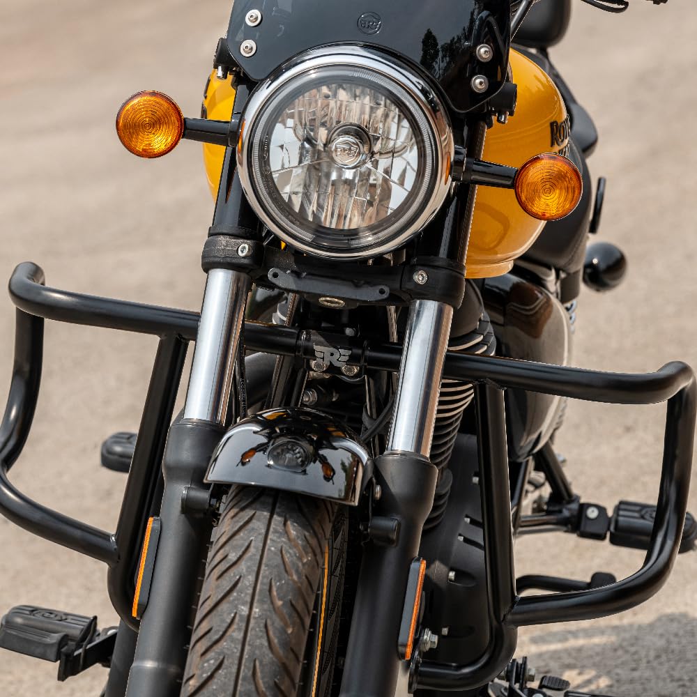 Paramotore Royal Enfield per Meteor 350 - Classic Reborn -KXA00003- Nero