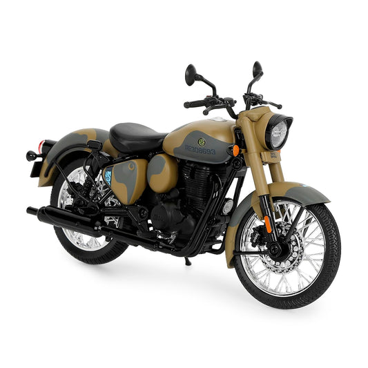 Modellino Royal Enfield New Classis 350 Scala 1:12