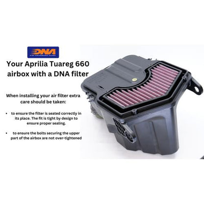 Filtro Aria DNA Aprilia Tuareg 660 (21-25) P-AP6E22-01
