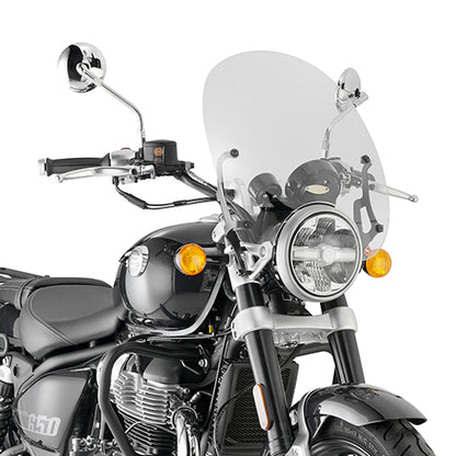 KIT Parabrezza trasparente- GIVI- 9058A per Royal Enfield Super Meteor 650