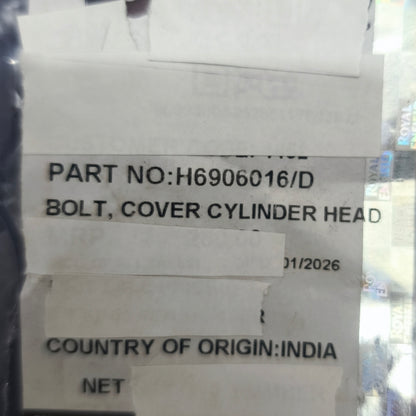 Royal Enfield 650cc Tappet Cover Bolts - H6906016
