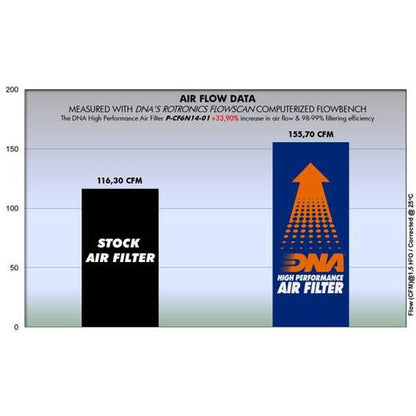 Filtro Aria DNA CF Moto 700 MT (23-25) P-CF6N14-01