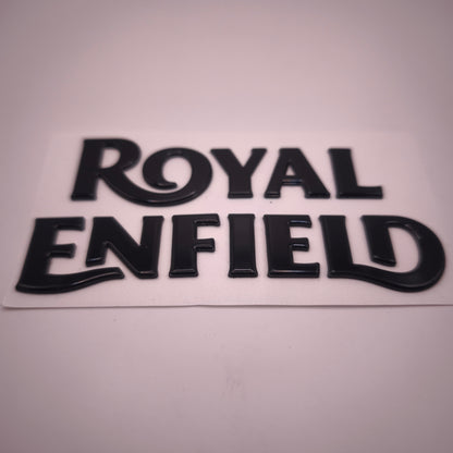 Aufkleber Royal Enfield Tank Original Meteor 350 Schwarz-RAK00408/A