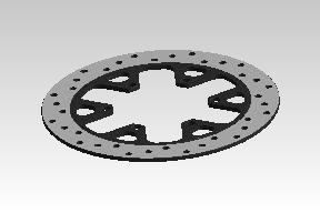 Rear Brake Disc Original Royal Enfield - 587395