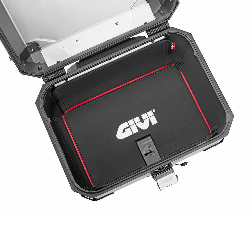 Valigia Moto GIVI Trekker Outback EVO Alluminio Naturale 58 lt OBKEV58A