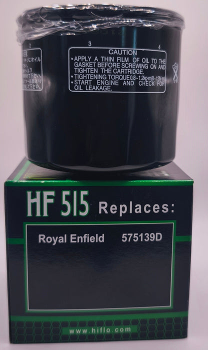 HILFLO Ölfilter für Royal Enfield - INTERCEPTOR - SUPER METEOR-BEAR-Shotgun-classic- bullet 650