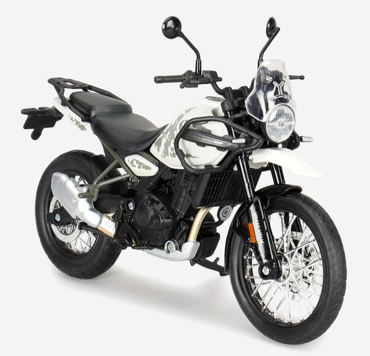 Modellino Royal Enfield Himalayan 450 KAMET WHITE  1:12