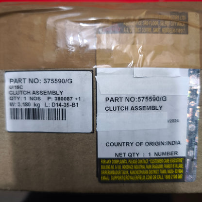 ORIGINAL ROYAL ENFIELD 650CC COMPLETE CLUTCH KIT - 575590