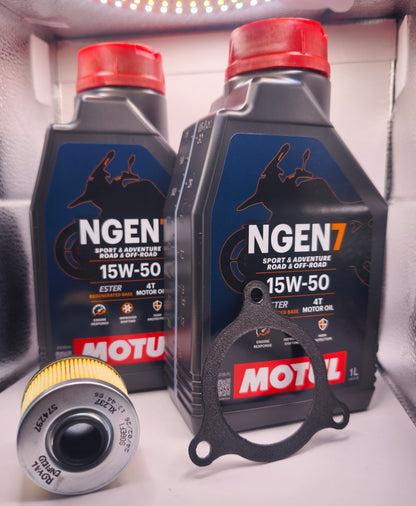 Kit Tagliando - Royal Enfield Himalayan/Scram 411- OLIO MOTUL- NGEN7