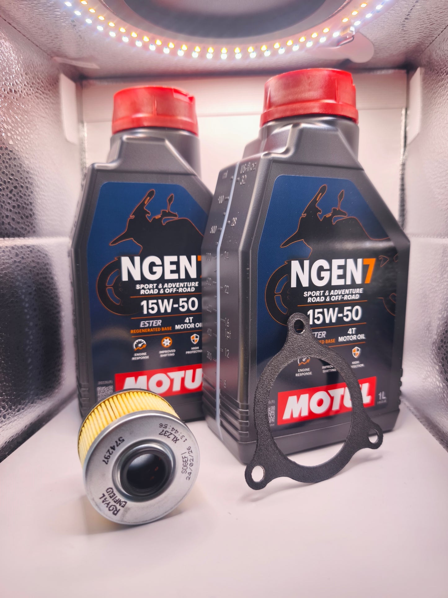 Kit Tagliando - Royal Enfield Himalayan/Scram 411- OLIO MOTUL- NGEN7