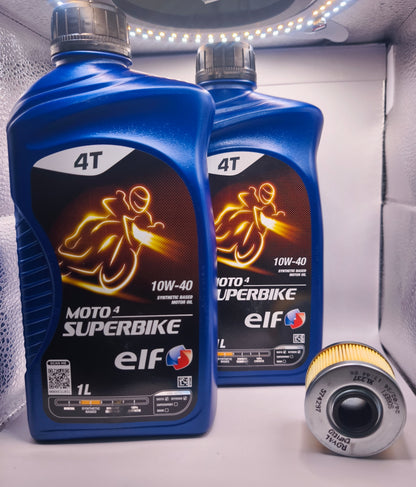 Kit Tagliando ECO per Royal Enfield Himalayan e Guerrilla 450 - 574297- OLIO ELF 10W-40