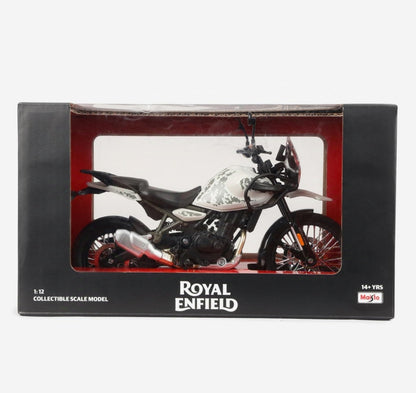 Royal Enfield Himalayan 450 KAMET WEISS 1:12 Modell