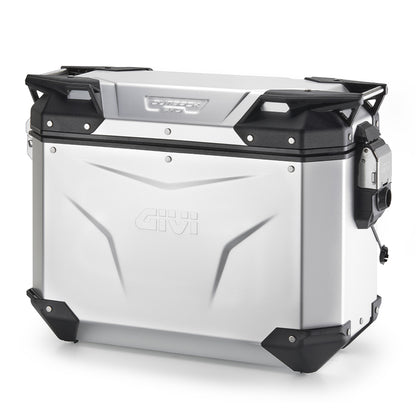 Valigia Laterale Sinistra Moto GIVI Trekker Outback EVO Alluminio Naturale 37 lt OBKEV37AL