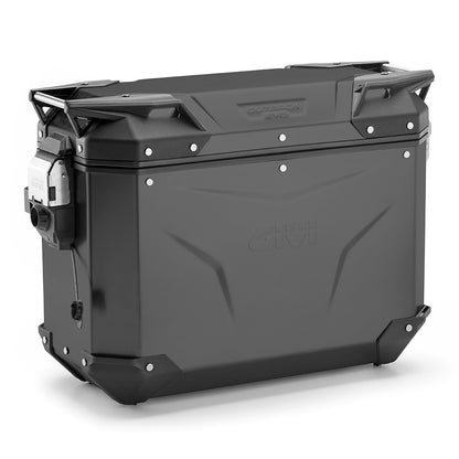 Valigia Laterale Destra GIVI Trekker Outback EVO Alluminio Anodizzato 37 lt OBKEV37AR