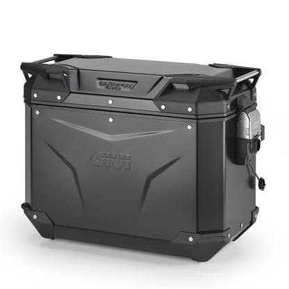 Valigia Laterale Destra GIVI Trekker Outback EVO Alluminio Naturale 44 lt OBKEV44AL