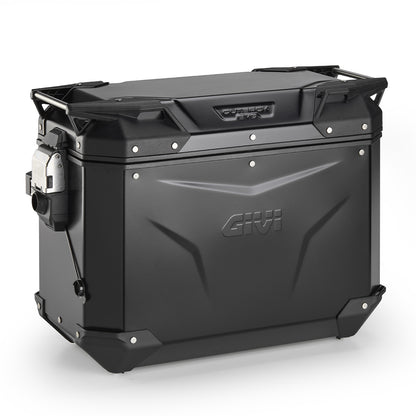 Valigia Laterale Destra GIVI Trekker Outback EVO Alluminio Naturale 44 lt OBKEV44AL