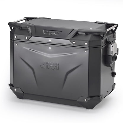 Valigia Laterale Sinistra GIVI Trekker Outback EVO Alluminio Naturale 48 lt OBKEV48A