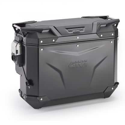 Valigia Laterale Destra GIVI Trekker Outback EVO Alluminio Anodizzato 33 lt OBKEVS33AAR