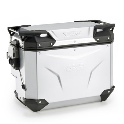 Valigia Laterale Destra Moto GIVI Trekker Outback EVO Black Line Alluminio Verniciato Nero 40 lt OBKEVS40BR