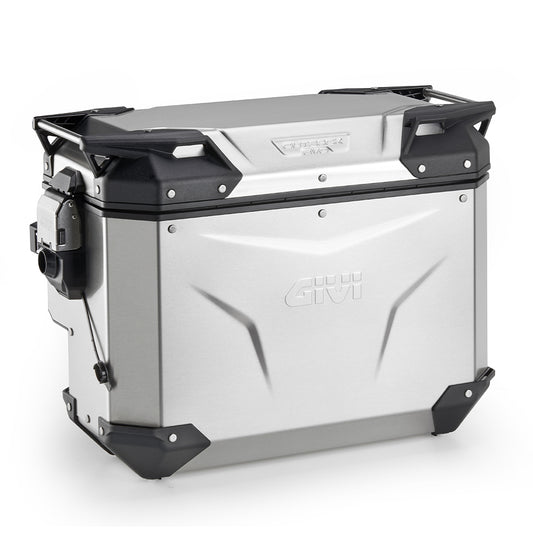 Valigia Laterale Destra Moto GIVI Trekker Outback EVO Black Line Alluminio Verniciato Nero 40 lt OBKEVS40BR