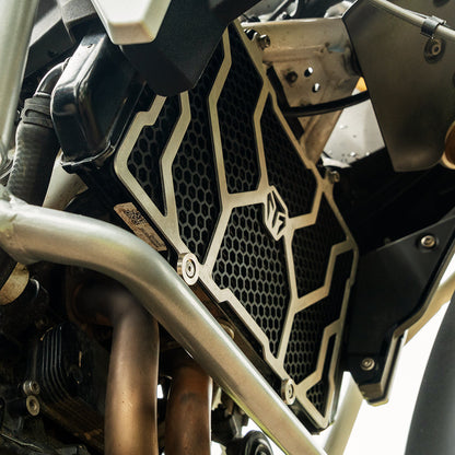 Protezione Radiatore Spyder Alluminio + MS Moto Torque per BMW F450 GS