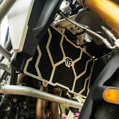 Protezione Radiatore Spyder Alluminio + MS Moto Torque per BMW F450 GS
