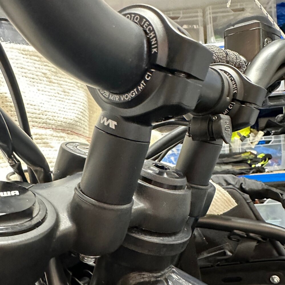 Riser manubrio regolabili per Royal Enfield Guerrilla 450 (2024-2026)
