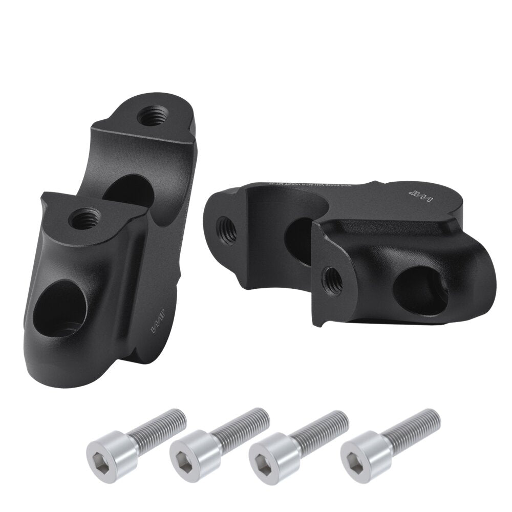 Riser manubrio con offset +30 mm e arretramento 21 mm per Royal Enfield Himalayan 450 (2024-2026)