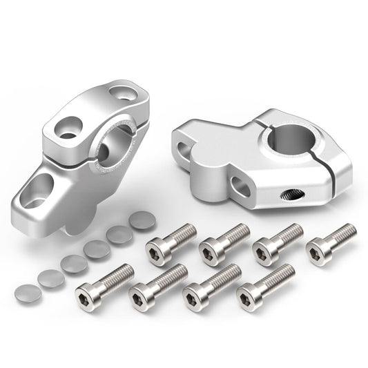 Riser manubrio con offset +30 mm / arretramento 21 mm per Royal Enfield Meteor 350 (2021-2024)