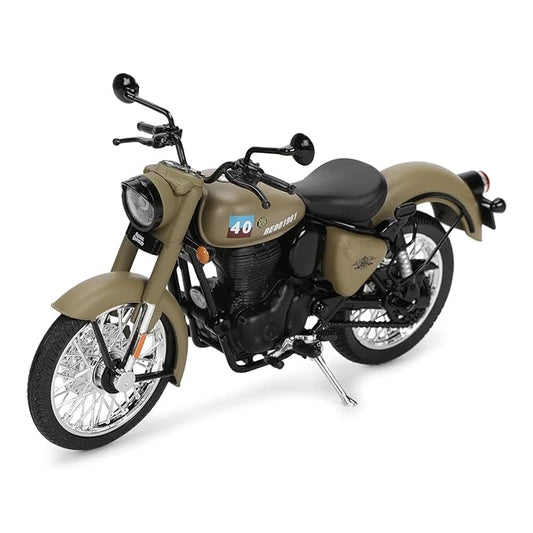 Royal Enfield J1A Signals Sandstorm 1:12 scale model