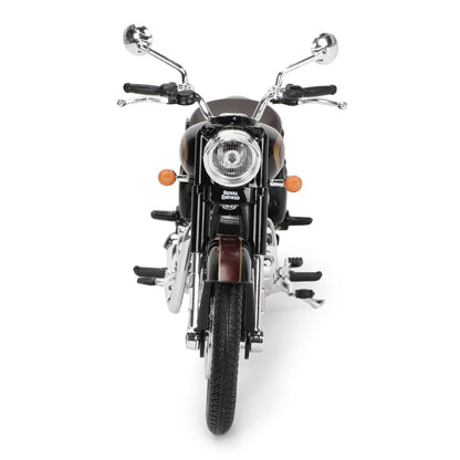 Royal Enfield Classic 350 Redditch Green Modell im Maßstab 1:12